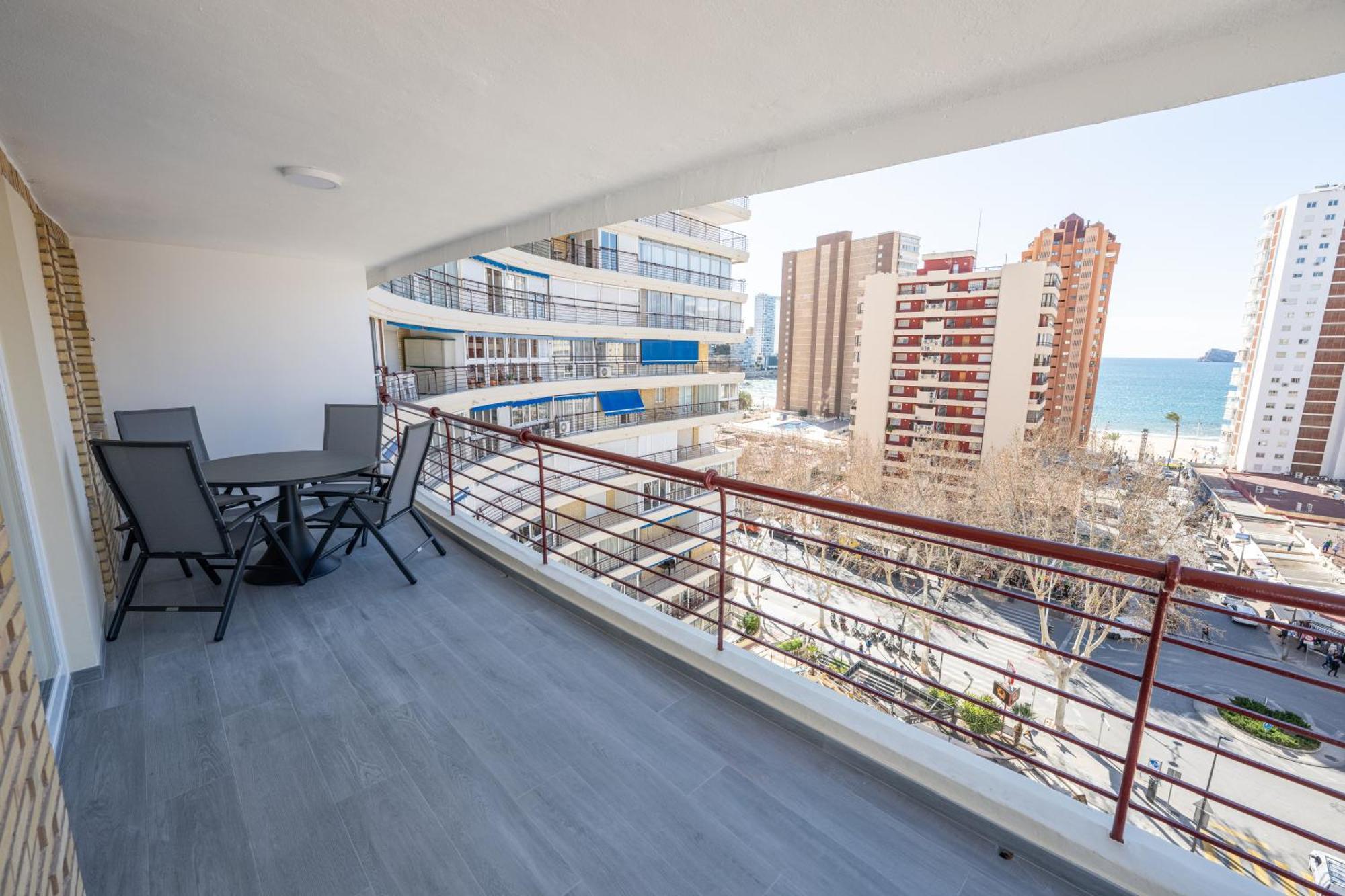 Appartement Apartamento Con Terraza A 1 Minuto De La Playa à Benidorm Extérieur photo