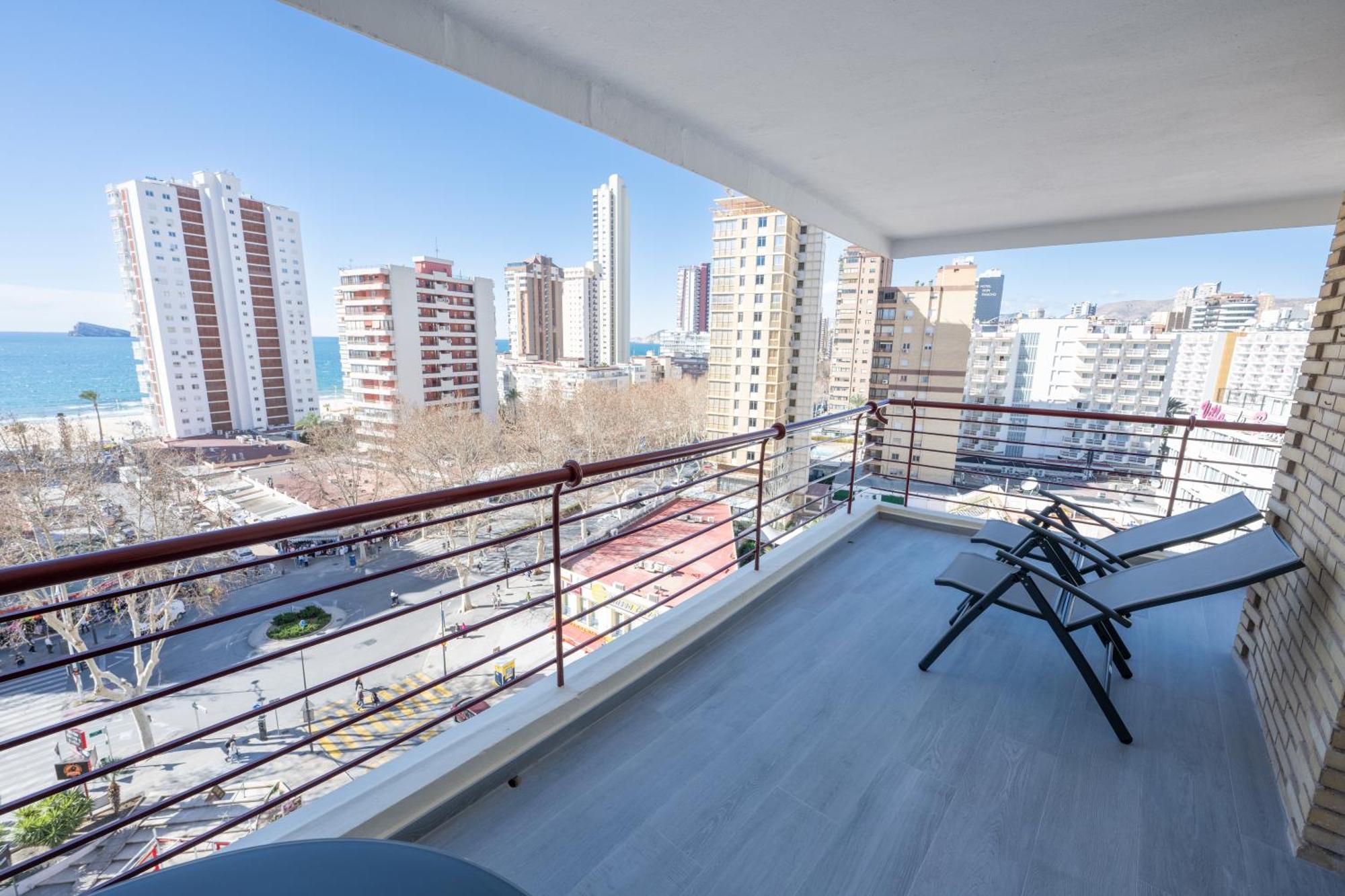 Appartement Apartamento Con Terraza A 1 Minuto De La Playa à Benidorm Extérieur photo